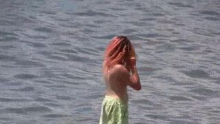 A nudist paradise in the southern part of Russia, Crimea region
