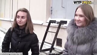 A blonde is double fucked after two pickups