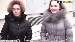 A blonde is double fucked after two pickups
