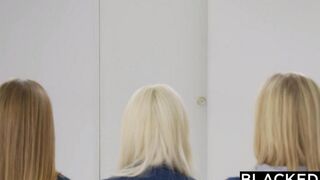 Three students served the black members with their juicy pussies