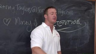 I fucked my teacher in her office on the table