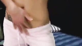 Brunette gets her face covered with cum after anal sex