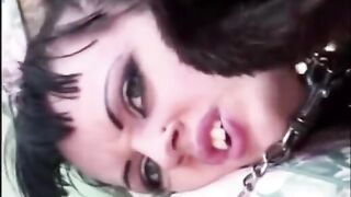 Rough sex right in a fur coat, short version
