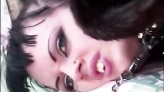 Rough sex right in a fur coat, short version