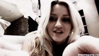 Busty blonde makes beautiful anal sex in Full HD