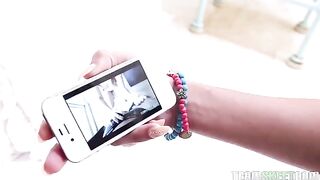 Alaina Kristar got horny after watching porn and needed to get fucked