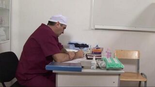 The doctor used a pussy expander on his patient in the hospital