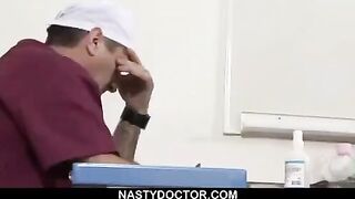 The doctor used a pussy expander on his patient in the hospital