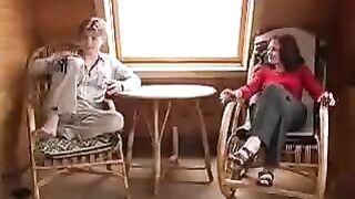 A young guy fucked his older sister in the countryside