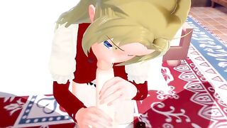 Jobless Reincarnation ZENITH GREYRAT gets passionate with Eris Boreas Greyrat in this steamy scene