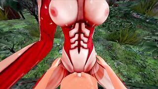 Annie gets fucked by a Titan in this Halloween special