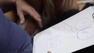 Lucky teacher fucked hard by petite Czech slut Lovita Fate in sensual scene