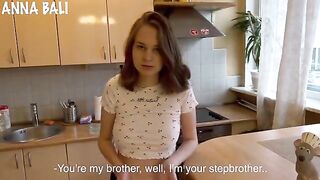 Stepsister gets caught posing nude for intimate photos