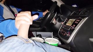A sexy stepsister offers assistance to a stranded driver on the highway