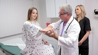 Pretty doctor fucked her patient Ailee Anne in the hospital