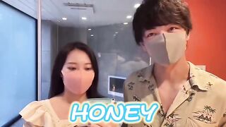 Japanese guy’s slippery handjob with lotion results in incredible squirting and creampie action