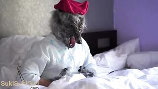 Petite teen Red Riding Hood gets fucked by a wolf