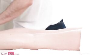 A masseur with a handsome face seduced his client Sweetie