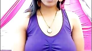Her nipples stand out when she's excited through her T-shirt