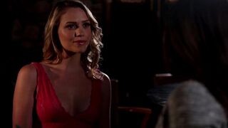 The girl has a passionate lesbian encounter in sexy underwear