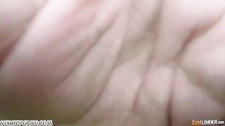 The blond girl was fucked in her ass on the road