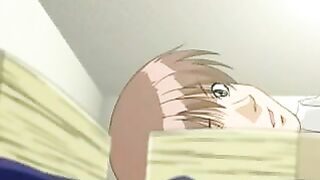 A girl with big eyes fucks like a slut, showing her skills in oral sex