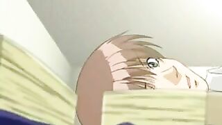 A girl with big eyes fucks like a slut, showing her skills in oral sex