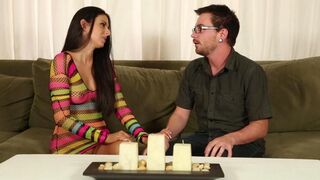 The botanist massaged the tits of a sultry woman with skill
