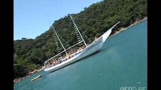 A lot of girls are ready to get fucked on a yacht