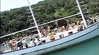 A lot of girls are ready to get fucked on a yacht