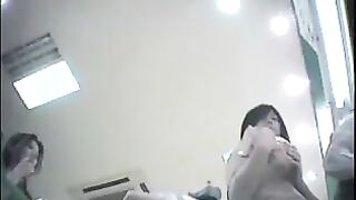The hidden camera at the checkout captures skirts' secrets
