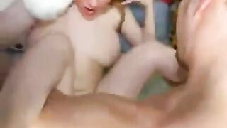 Young Russian slut Lena in all poses waiting for cock