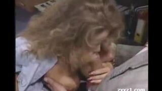A teacher with big boobs fucks her student in hardcore action