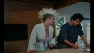 An orgy with big cocks and horny fuckers inspired by retro porn