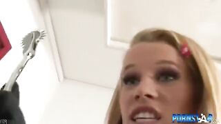 A wife fucked her hole with the wrong man