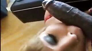 BBC interracial threesome with three guys and one beautiful girl