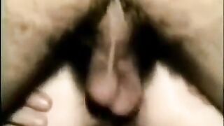My friend stuck his cock in my ass hole in a naughty moment