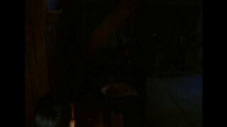 Sexual girl has sex with her lover in clothes