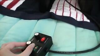 Three sexy girls having fun and enjoying intense sex