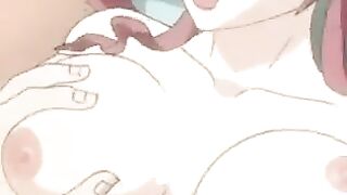 Hentai with a girl from the cleaning lady and owner’s son