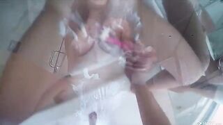 I made a blowjob for Karter Foxx in the shower, it was amazing