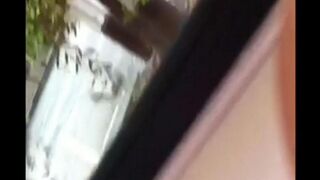 He could jerk off his big cock right on the street, but should not have done it