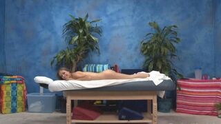 A cute girl came to my house for a relaxing massage, and this is what happened