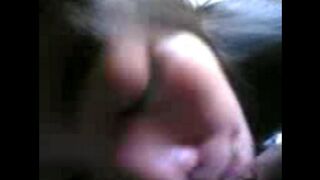 Carefully China broke her brother's dick in a blowjob scene