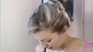 The actress was fucked by listening to two guys