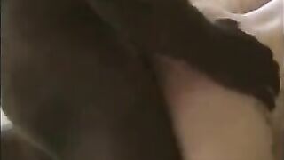 After a bath, the guy fucked his wife with her friend in turn