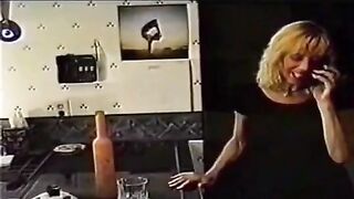 Negro fucks his wife while watching her end