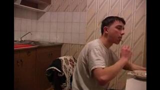 Raped mom in the kitchen, even more arousing than usual