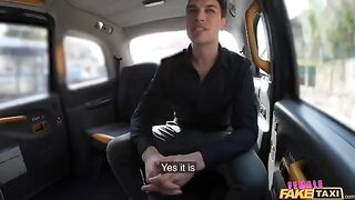 A girl is a taxi driver in an alternate reality. She has sex with her passenger