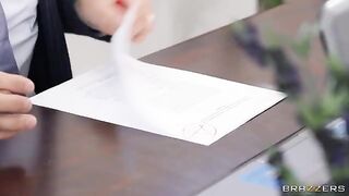 A hot student is fucking with her professor on the table